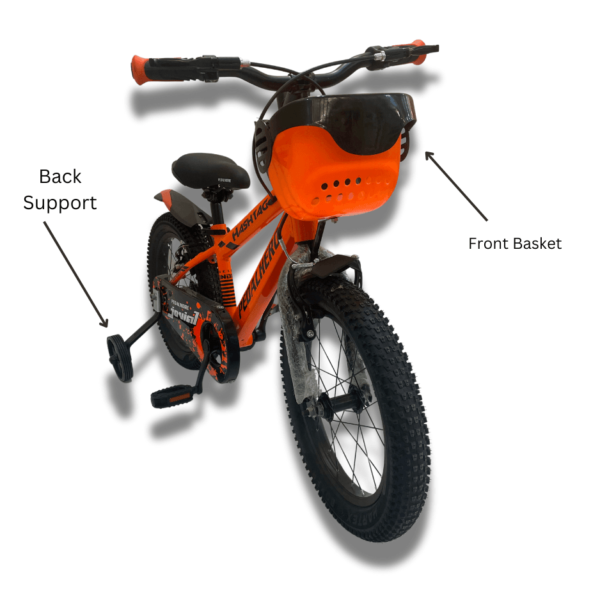 Pedal More Kids Bicycle - Pedal Hero - Hashtag - 16 Inch - 5 to 9 Years Old