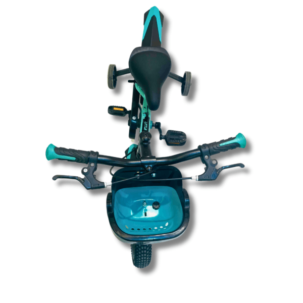 Pedal More Kids Bicycle - Jovial - 14 Inch - Glossy Green