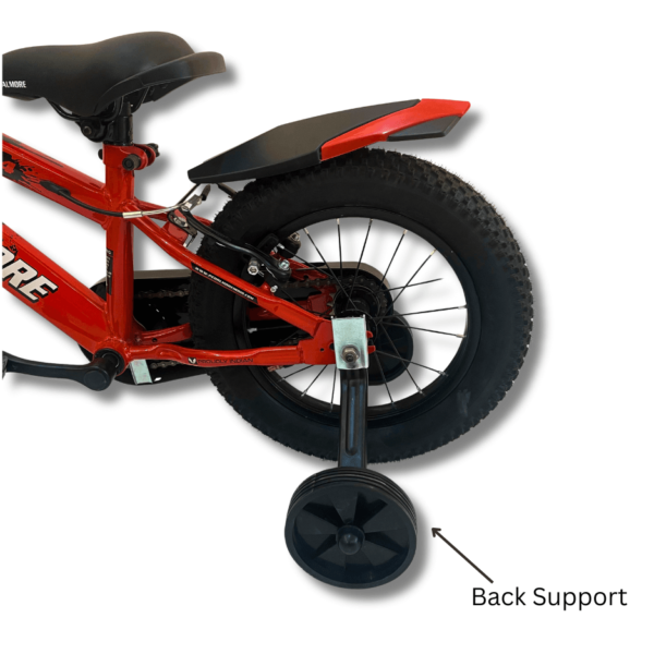 Pedal More Kids Bicycle - Jovial - 14 Inch - Glossy Red