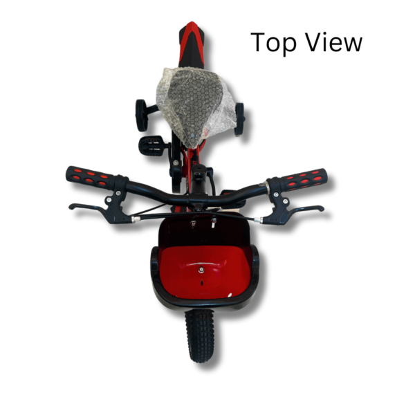 Pedal More Kids Bicycle - Jovial - 14 Inch - Glossy Red