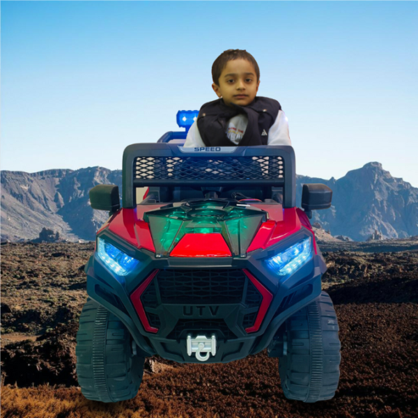 Kids Ride-on Battery Jeep 4x4 - UTV Red | Pehli Sawari