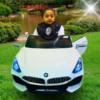 Kids Ride on Battery Operated Car Z4 White - Pehli Sawari