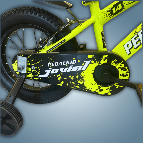 Pedal More Kids Bicycle - Jovial - 14 Inch - Glossy Yellow