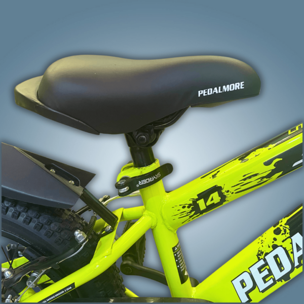 Pedal More Kids Bicycle - Jovial - 14 Inch - Glossy Yellow