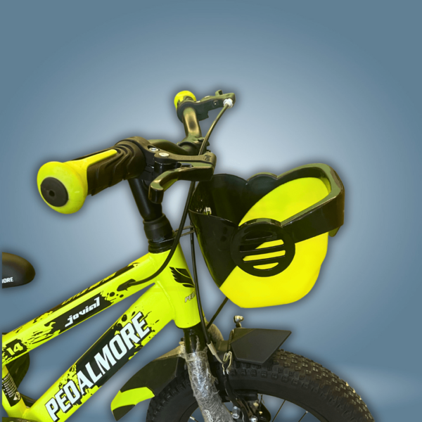 Pedal More Kids Bicycle - Jovial - 14 Inch - Glossy Yellow