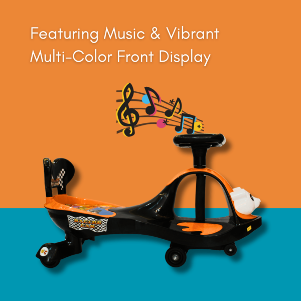 Pehli Sawari Kids Magic Push Rider Car with Music & light - Twister Rider for Girls & Boys