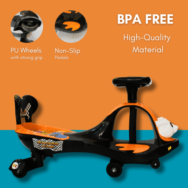 Pehli Sawari Kids Magic Push Rider Car with Music & light - Twister Rider for Girls & Boys