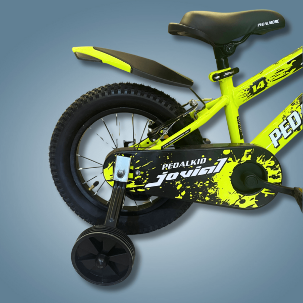 Pedal More Kids Bicycle - Jovial - 14 Inch - Glossy Yellow