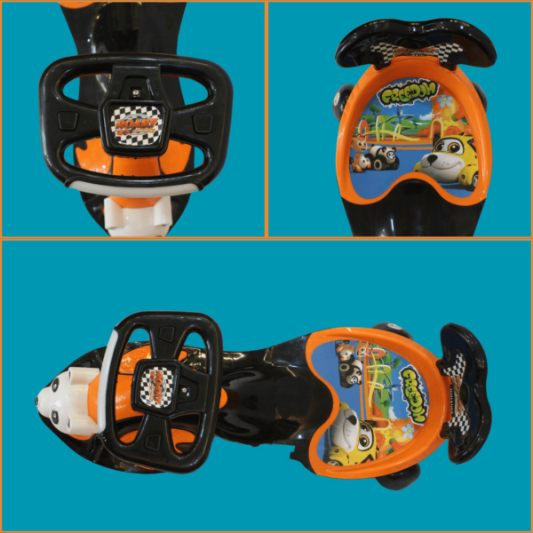 Pehli Sawari Kids Magic Push Rider Car with Music & light - Twister Rider for Girls & Boys