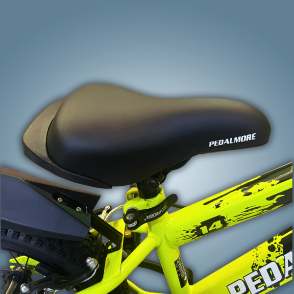 Pedal More Kids Bicycle - Jovial - 14 Inch - Glossy Yellow