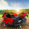 kids ride-on battery operated bike r1 red