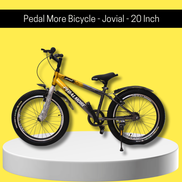 Pedal More 20 Inch cycle - Golden Color