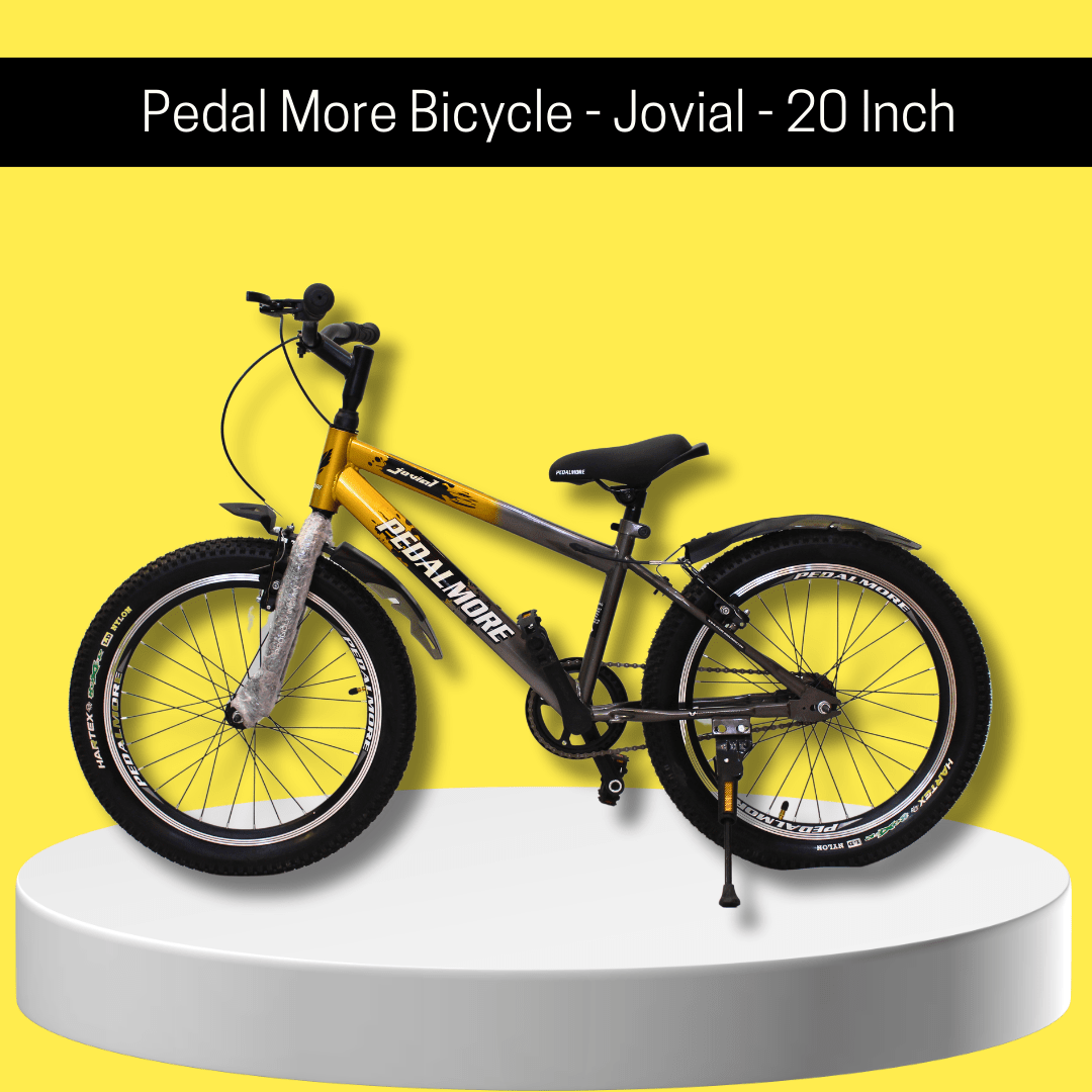 Pedal More 20 Inch cycle - Golden Color