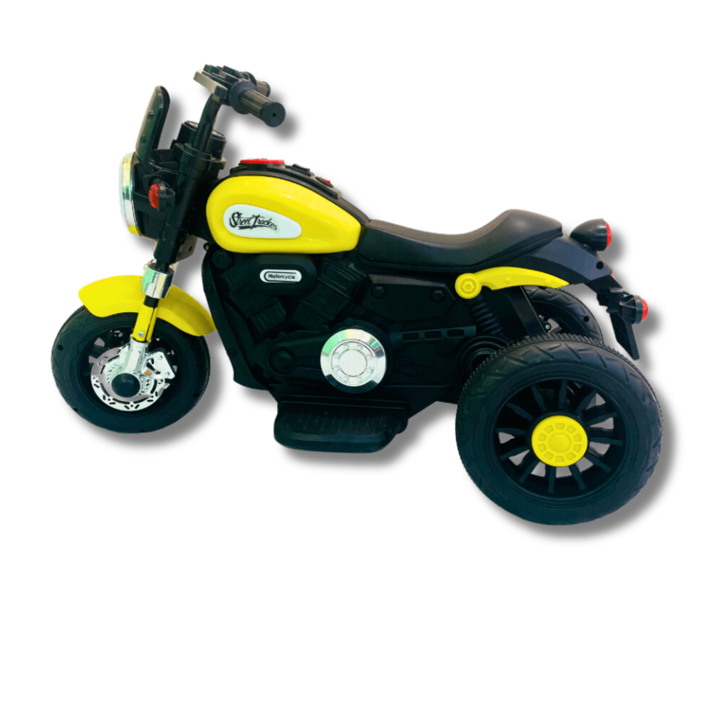 Kids Battery Operated Ride on Bike DM 300 Yellow - Pehli Sawari