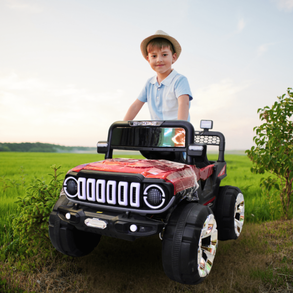 Kids Ride-on Battery Jeep 4x4 - BH 728 Red