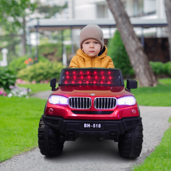 Kids Ride-on Battery Jeep 4x4 - BH518 Red | Pehli Sawari